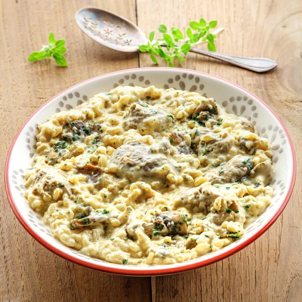 Risotto de dinde aux épices tandoori